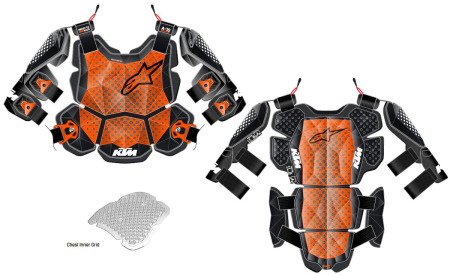 A-10 V2 FULL CHEST PROTECTOR XS/S